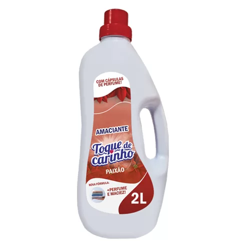 Amaciante toque de carinho paixão 2l