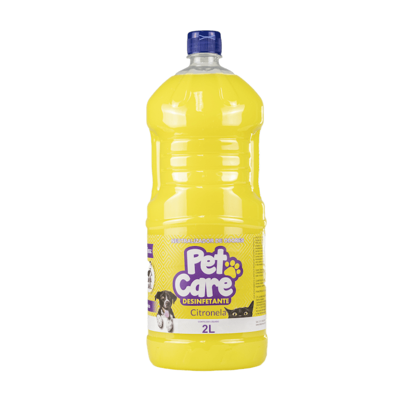 Eliminador de odores desinfetante pet care Útil citronela 2l